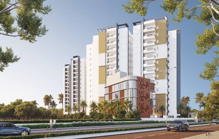 Exterior View, aastha-gardenia 2 Bedroom 1365 Sq.Ft. Apartment In Osman Nagar Hyderabad 9164276