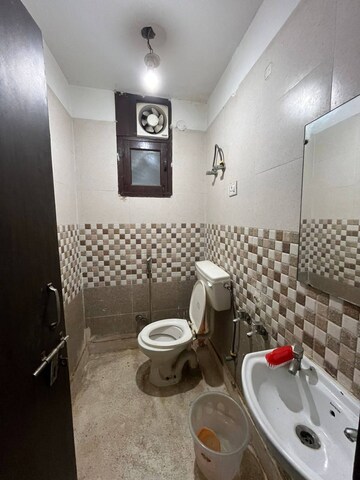 Bathroom in 1 RK Builder Floor at Saket – for Rent