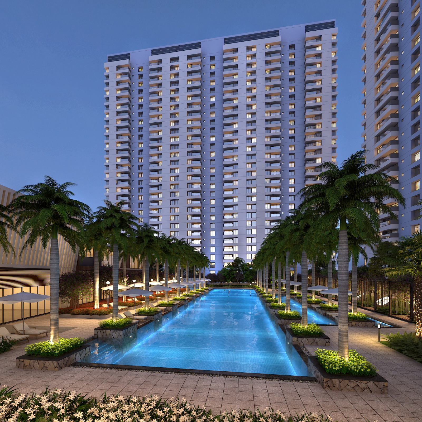 3 BHK Apartment For Sale in Kumar Parc Residences