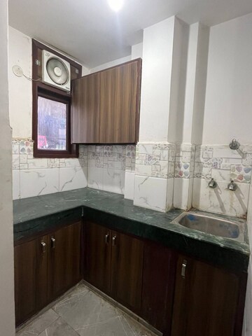 Kitchen in 1 BHK Builder Floor at Saket – for Rent