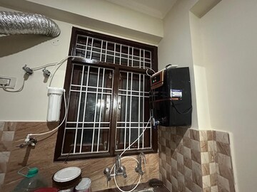 Staircase in 2 BHK Builder Floor at Mansarovar Extension – for Rent