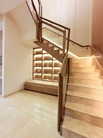 Staircase in 5 BHK Apartment at Indiabulls Sky Forest, Lower Parel – for Rent