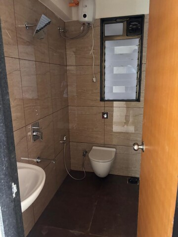 Bathroom in 1 BHK Apartment at Hiranandani Regent Hill, Powai – for Rent