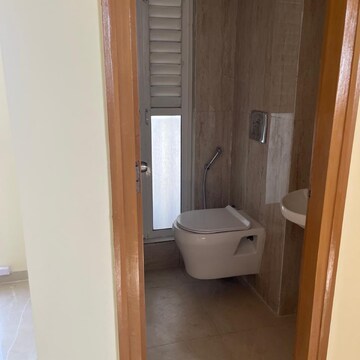 Bathroom in 1 BHK Apartment at Ruparel Nova, Police Line – for Rent
