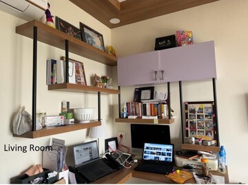 Living Room in 3 BHK Apartment at Duville Riverdale Residences, Kharadi – for Rent