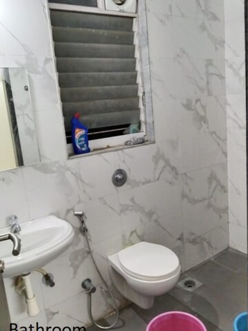 Bathroom in 3 BHK Apartment at Duville Riverdale Residences, Kharadi – for Rent