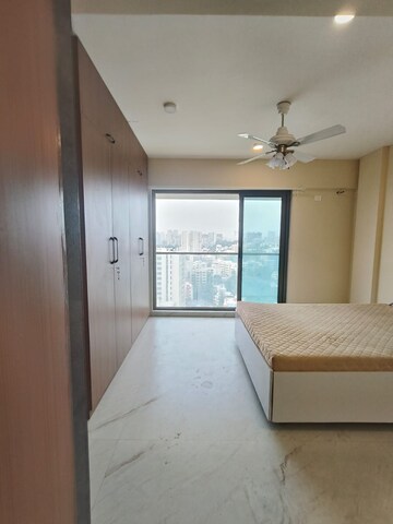 Building Lobby in 3 BHK Apartment at Naman Habitat, Andheri West – for Rent
