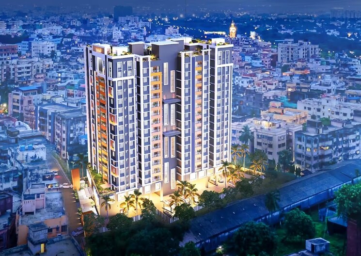 Exterior View, vinayak-vista 3 Bedroom 1957 Sq.Ft. Apartment In Lake Town Kolkata 9164477