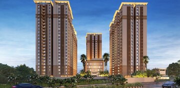 2 BHK Apartment – Exterior View View at Pacifica Hill Crest, Gachibowli - for Rent