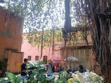 Balcony in  Showroom at Mathuradas Mills Estate, Lower Parel – for Rent