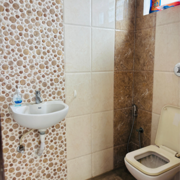 Bathroom in  Office Space at Gachibowli – for Rent