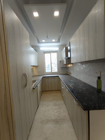 Kitchen in 3 BHK Apartment at Navbharat Apartments, Paschim Vihar – for Rent