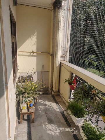 Balcony in 2 BHK Builder Floor at Lajpat Nagar Iii – for Rent