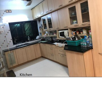 Kitchen in 3 BHK Apartment at Duville Riverdale Residences, Kharadi – for Rent