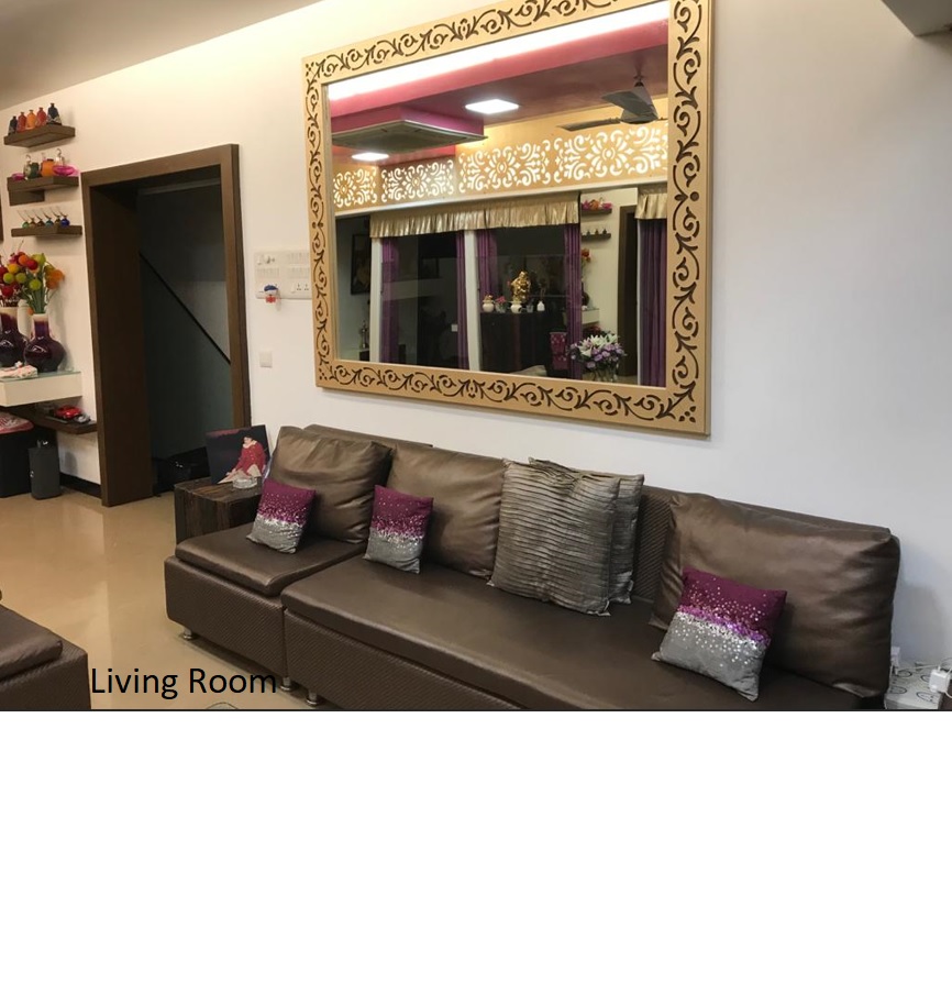 3 BHK + Pooja Room 1203 Sq.Ft. Apartment in Duville Riverdale Residences