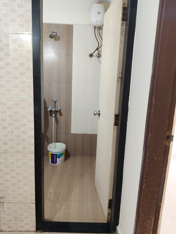 Attached Bathroom in 1 BHK Apartment at Nisarg Hyde Park, Kharghar – for Rent