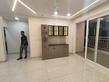 Living Room in 3 BHK Apartment at Prestige Beverly Hills, Kokapet – for Rent