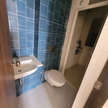 Bathroom in 1 BHK Apartment at Lodha Amara, Kolshet Road – for Rent