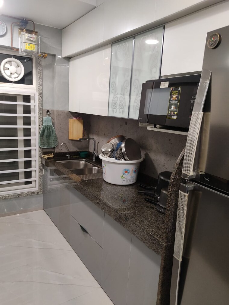 Kitchen, gurukrupa-marina-enclave 1 Bedroom 452 Sq.Ft. Apartment In Malad West Mumbai 9164726