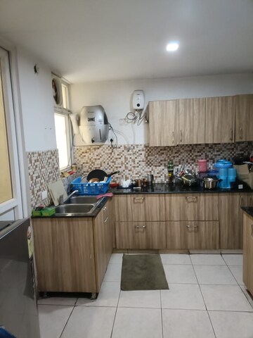 Kitchen in 3 BHK Apartment at MI Rustle Court, Gomti Nagar – for Rent