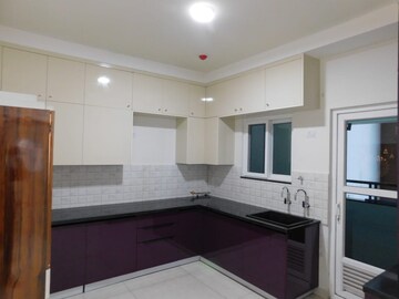 Kitchen in 3 BHK Apartment at Rajapushpa Provincia, Narsingi – for Rent