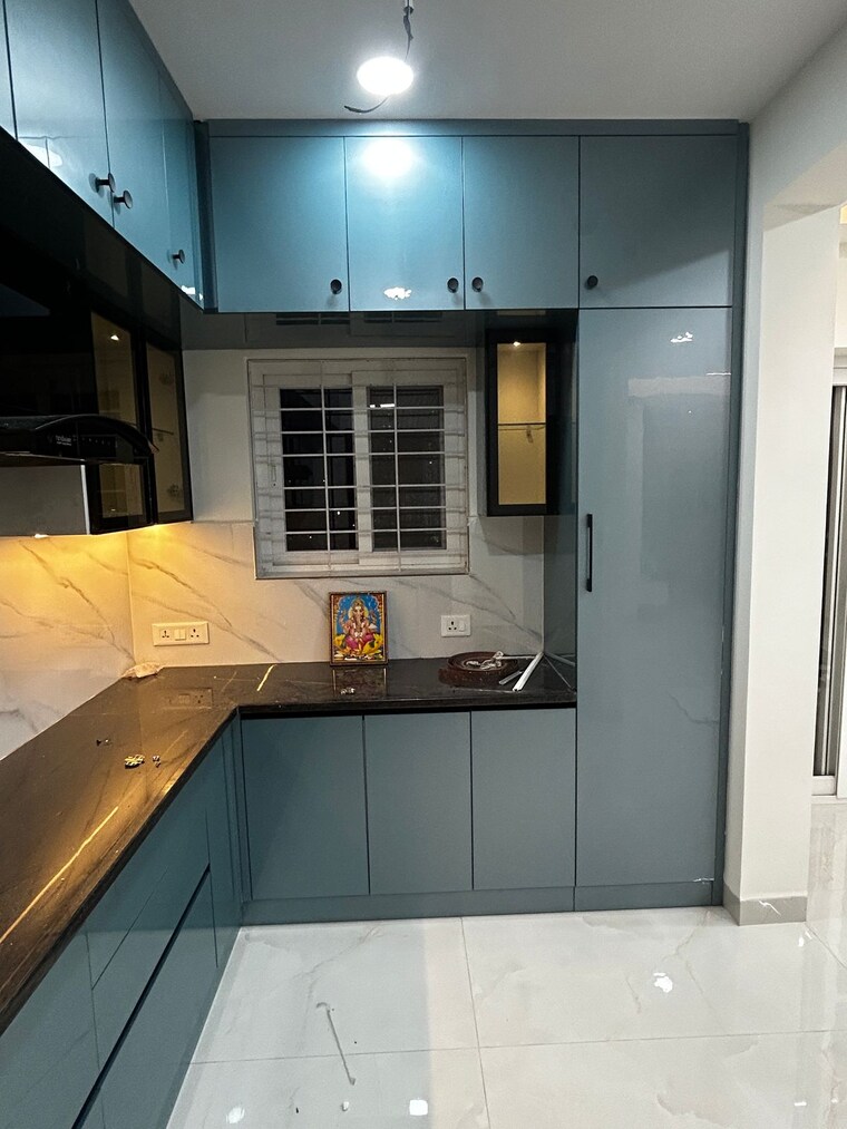 Kitchen, poulomi-avante 3 Bedroom 1555 Sq.Ft. Apartment In Kokapet Hyderabad 9164813