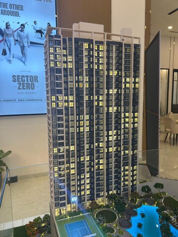 2 BHK Apartment – Exterior View View at Delta Aveon City, Rabale - for Sale