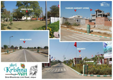 Swimming Pool in  Plot at Manglam Shri Krishna Van, Bhakrota – for Sale