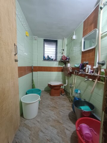 Bathroom in 1 BHK Apartment at Bhaveshwar Deep, Chembur – for Rent