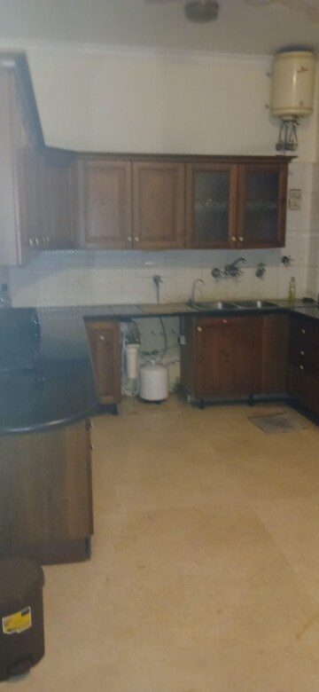 Kitchen in 3 BHK Builder Floor at Jor Bagh – for Rent