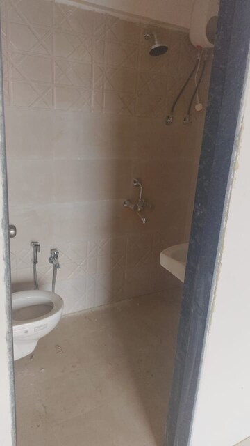 Bathroom in 1 BHK Apartment at DGS Sheetal Tapovan, Malad East – for Rent