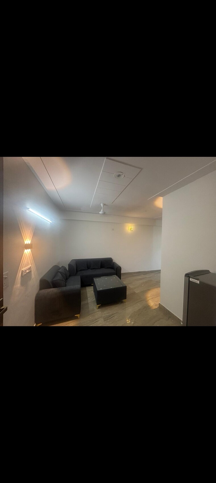 Living Room, saket 1 Bedroom 450 Sq.Ft. Builder Floor In Saket Delhi 9165061