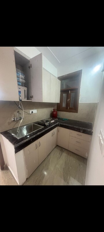 Kitchen in 1 BHK Builder Floor at Saket – for Rent