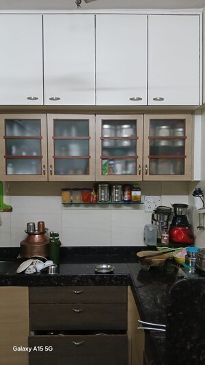 Kitchen in 1 BHK Apartment at Gundecha Valley of Flowers, Kandivali East – for Sale