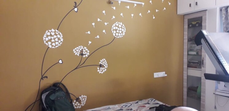 Bedroom, karan-palms 3 Bedroom 1500 Sq.Ft. Apartment In Warje Pune 9165086