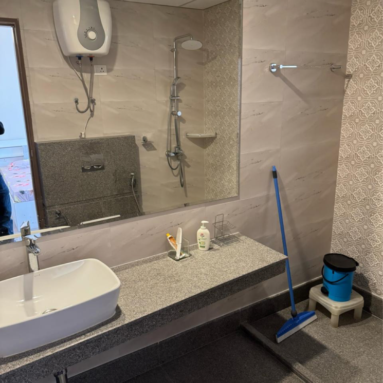 Bathroom, aba-ivy-county 3.5 Bedroom 2125 Sq.Ft. Apartment In Sector 75 Noida 9165221