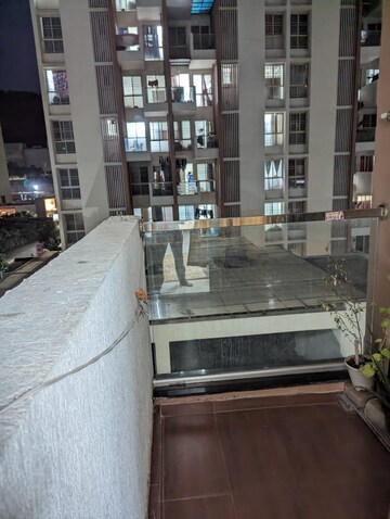 Balcony in 2 BHK Apartment at Kohinoor Tinsel County, Hinjewadi – for Rent