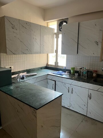 Kitchen in 2 BHK Apartment at Breez Global Heights, Sohna Sector 33 – for Rent