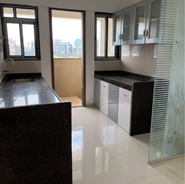 Kitchen in 2 BHK Apartment at ARV Uthville, Kharadi – for Rent