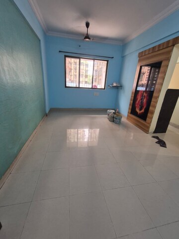 Building Lobby in 1 BHK Apartment at Kopar Khairane – for Rent