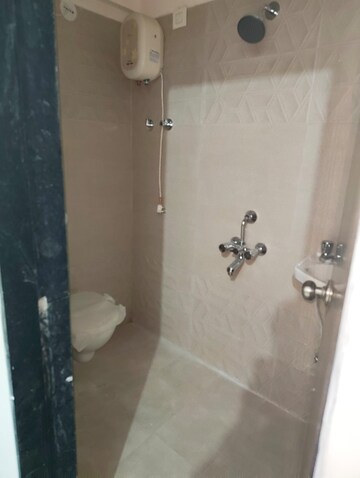 Bathroom in 1 BHK Apartment at DGS Sheetal Tapovan, Malad East – for Rent