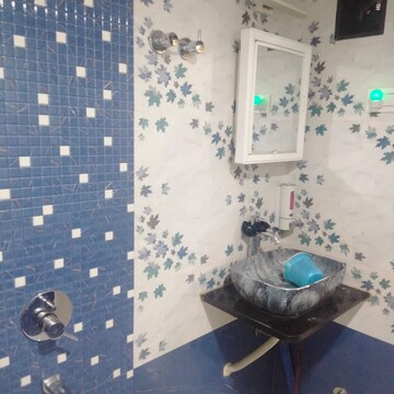 Bathroom in 1 RK Apartment at Royal Palms Ruby Isle Apartment, Goregaon East – for Rent