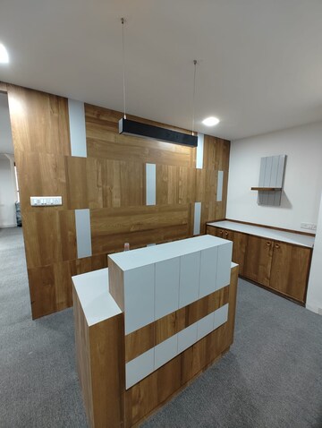Kitchen in  Office Space at Zion Z One, Bodakdev – for Rent
