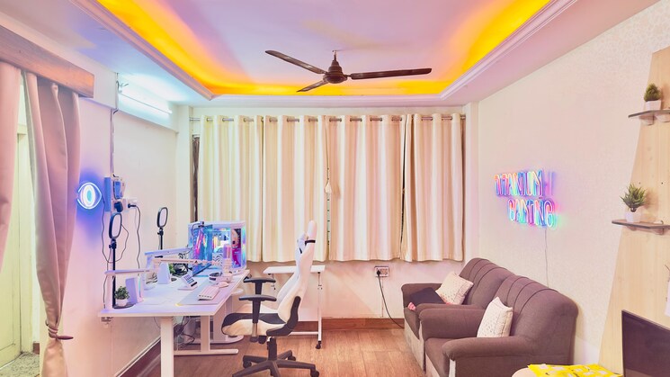 Living Room, viman nagar 2 Bedroom 900 Sq.Ft. Apartment In Viman Nagar Pune 9165565