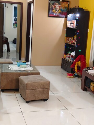 Living Room in 3 BHK Apartment at Prestige Lakeside Habitat, Varthur – for Rent