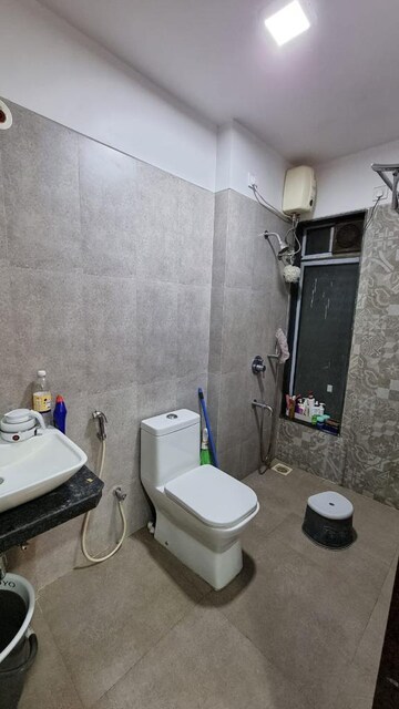 Bathroom in 2 BHK Apartment at Cosmos Park, Ghodbunder Road – for Rent