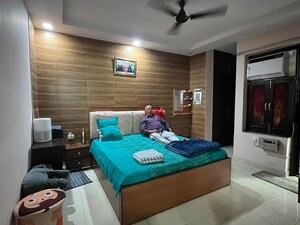 Bedroom in 3 BHK Builder Floor at Srishti Greenfield Homes, Green Fields Colony – for Sale