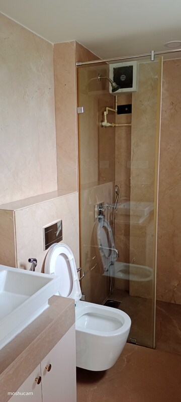 Bathroom in 3 BHK Apartment at Ashar Navroze Apartment, Pali Hill – for Sale