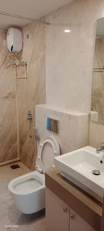 Bathroom in 3 BHK Apartment at Ashar Navroze Apartment, Pali Hill – for Sale