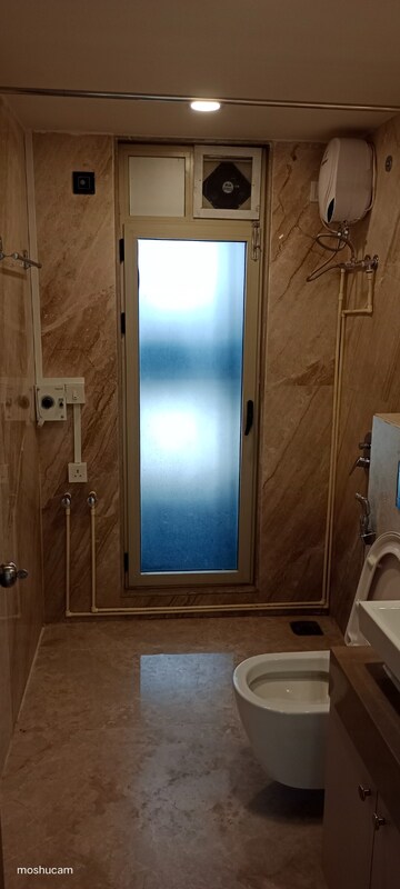 Bathroom in 3 BHK Apartment at Ashar Navroze Apartment, Pali Hill – for Sale